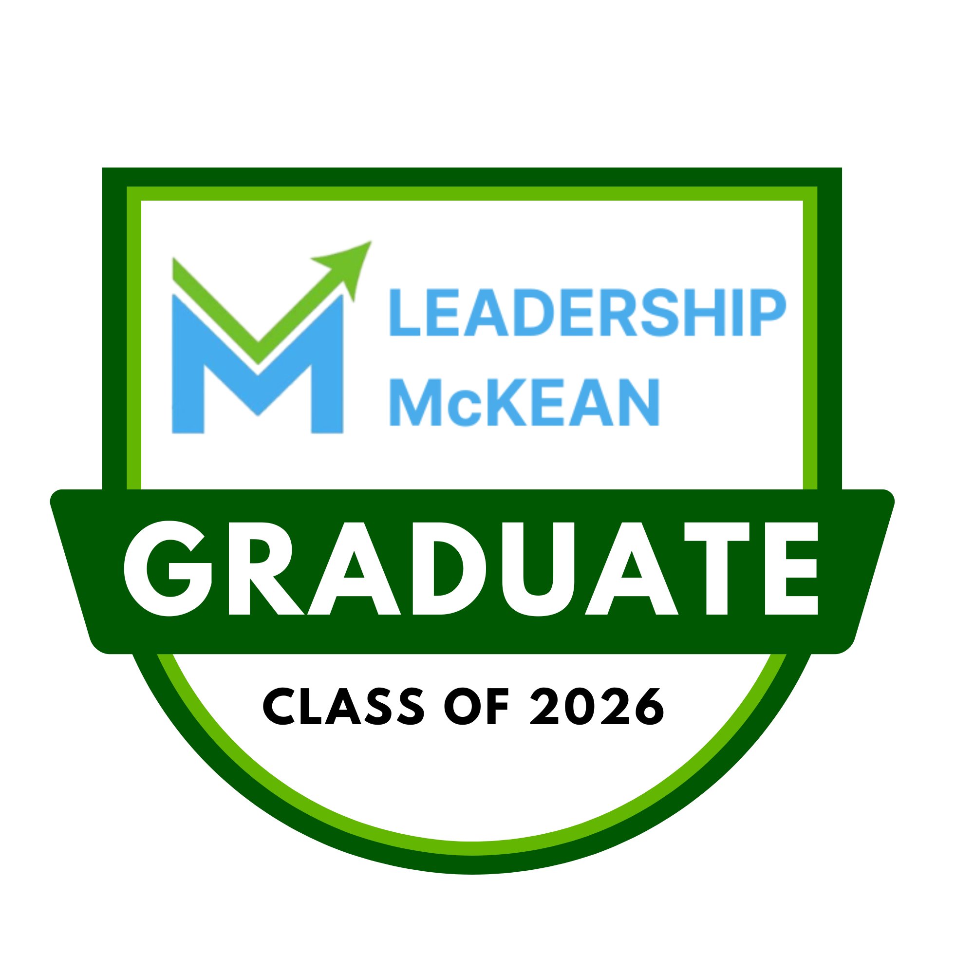 Leadership McKean Graduate Badge